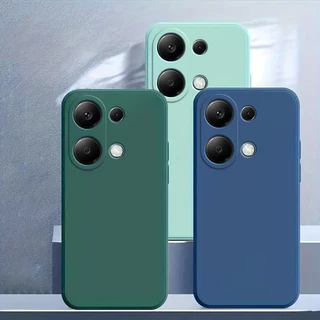 Poco M6 Pro 4G เคสโทรศัพท์ซิลิโคนสีทึบ YT