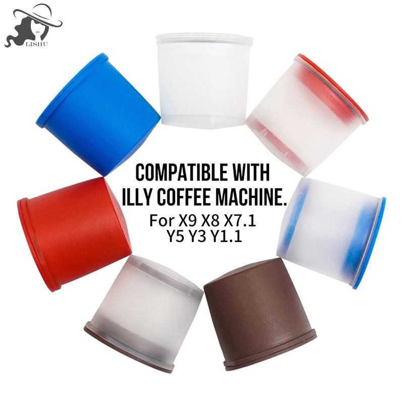 LISHU แคปซูลกาแฟแบบรีฟิลได้ Illy Machines Refill Coffee Filte th