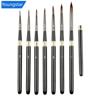 [หนุ่มตลอดกาล] หมาป่าผมสีแปรงศิลปะจิตรกรรมแปรงที่ถอดออกได้โล…