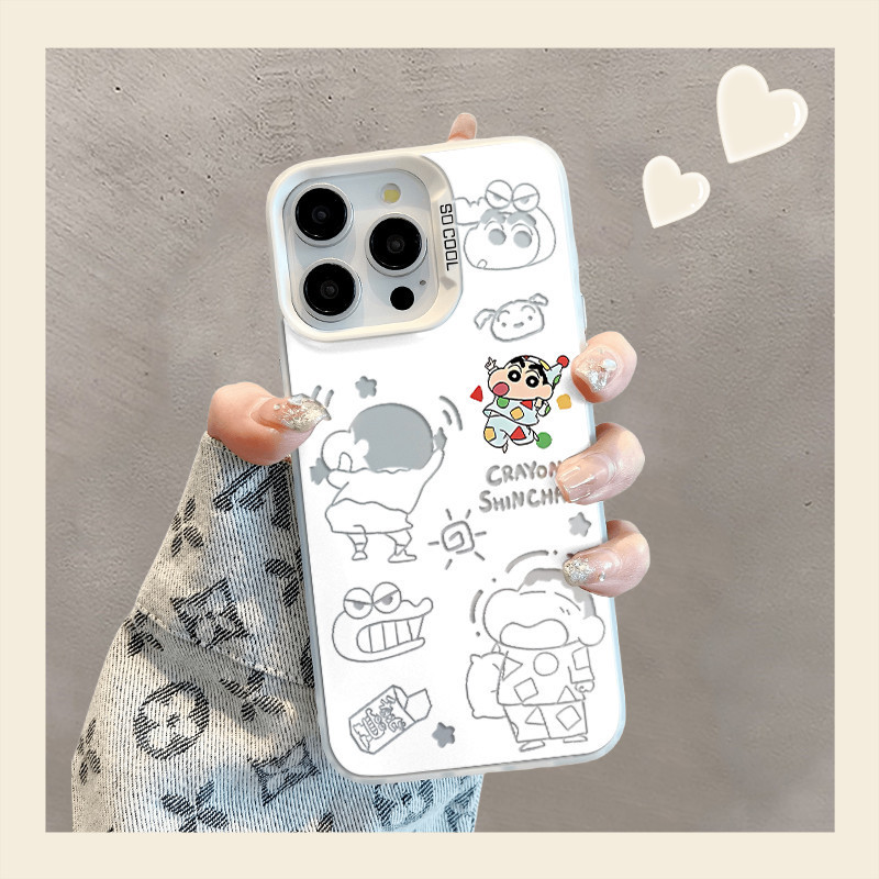 ชุดนอน Shinchan สําหรับ VIVO Y17 Y12 Y12S Y30 Y7S Y50 Y100 S10 S10E V23E V23 V25 V27 V29 VIVO X60 X7