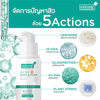 Smooth E 3 Steps Anti Acne Set ดูแลปัญหาสิว ครบจบ ใน 3 ขั้นตอน