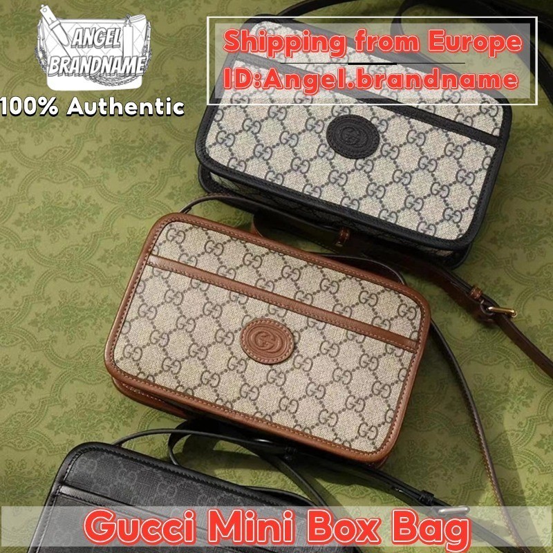 Gucci GUCCI Mini Bag Box Bag With Interlocking G Shoulder Bag