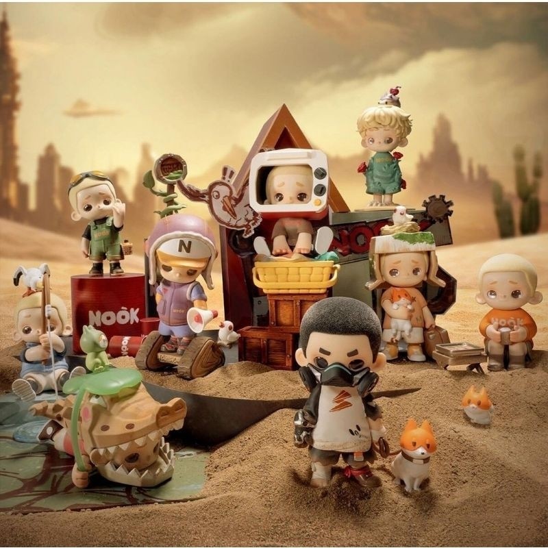 (พร้อมส่งจากไทย) 52TOYS NOOK Wasteland Park series ลิขสิทธิ์แท้ เลือกตัว เช็คการ์ด ไม่แกะตัว พร้อมส่ง