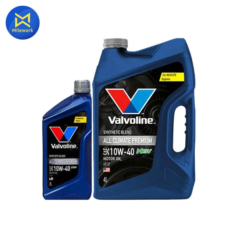น้ำมันเครื่อง VALVOLINE-ALL CLIMATE NGV(10W40)4L แถม1L(100072)