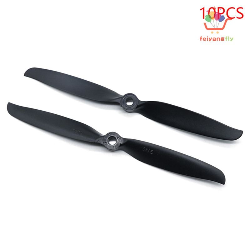 [OB] 10pcs 6040 6x4E ใบพัด Fit 2450 Hihg ความเร็วมอเตอร์ไร้แปรงสําหรับ RC เครื่องบิน TH