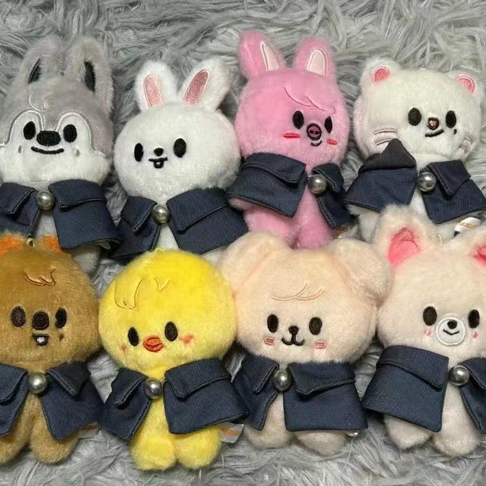 Kpop Stray Kids Magic School ตุ๊กตาตุ๊กตา Skz ตุ๊กตาสัตว์ Charm ของเล่นกระเป๋า