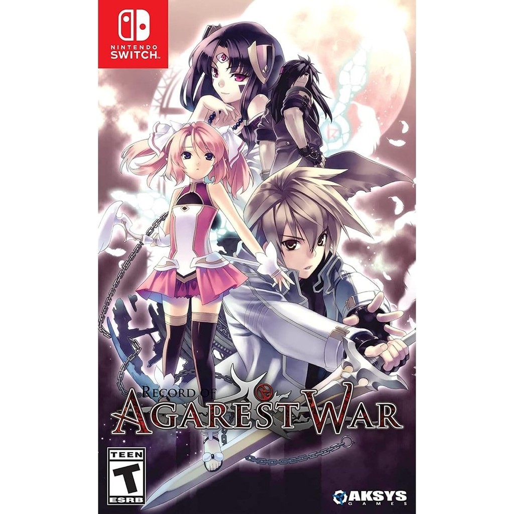 แผ่นเกม Nintendo Switch 🎮 Record of Agarest War | แท้มือ1 🆕 | Zone1 US (ภาษา Eng) | Stock พร้อมส่ง 🚚