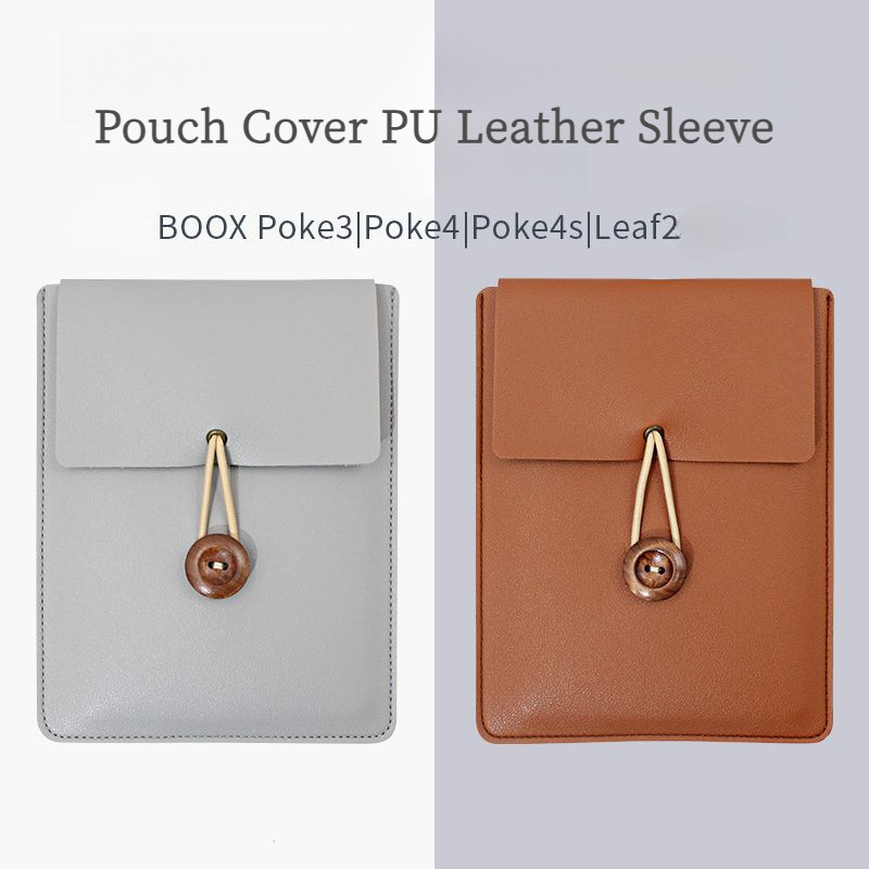 หนัง PU สําหรับ BOOX Poke 5/5s/4/s/3 6 นิ้ว eBook PocketBook กระเป๋าสําหรับ Onyx BOOX Leaf2 Leaf3 7.