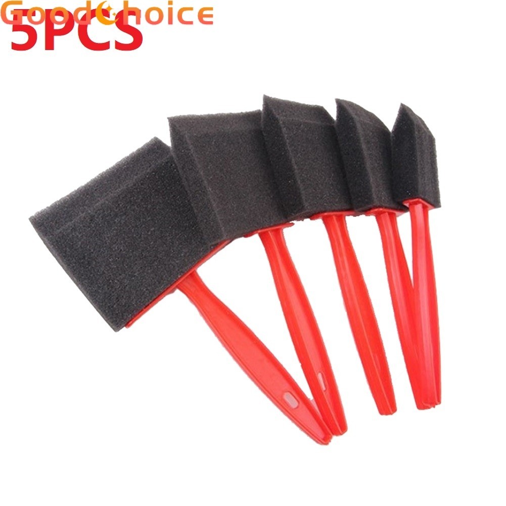 Good 5pcs ฟองน้ําโฟมแปรงทาสีคราบน้ํามันโพลียูรีเทน Craft Art แปรงทาสีชุด