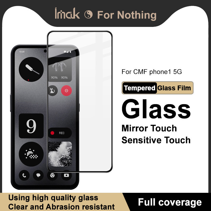 Imak Nothing CMF Phone 1 5G Tempered Glass Full Glue Cover ฟิล์มกันรอยหน้าจอ