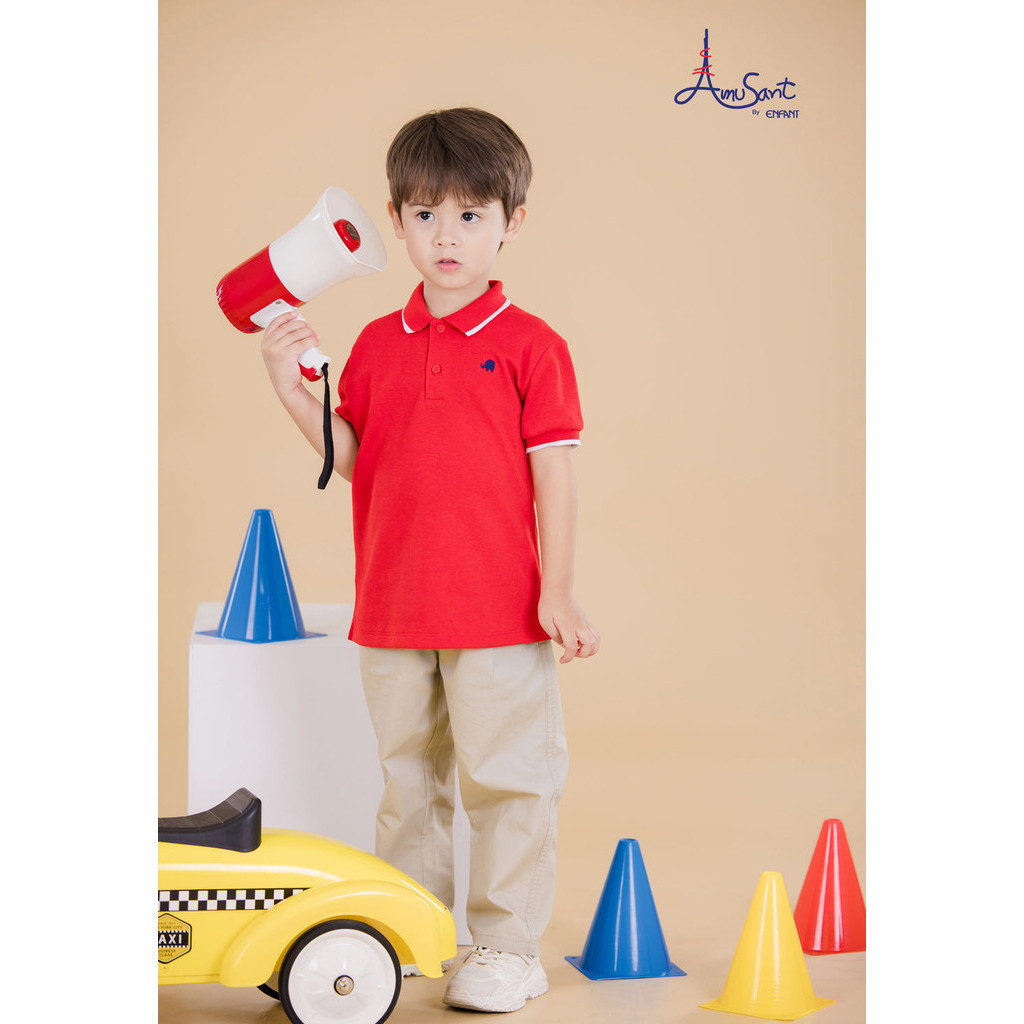 Amusant เสื้อโปโลเด็กเล็ก EH2J50