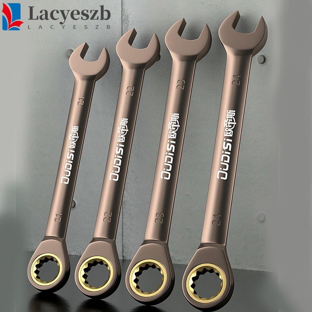 Lacyeszb Universal Torx ประแจ, ปรับแรงบิด Dual-purpose Ratchet Spanner, Manual Quick Release เกรดอุตสาหกรรม 6-22 มม.เครื่องมือซ่อมรถยนต์