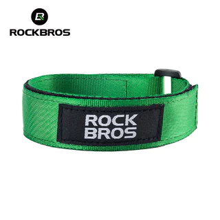 【TH Delivery】ROCKBROS ร็อคโบรส์ จักรยานพับได้สายรัดคงที่ ตีนตุ๊กแก สะดวกสายรัดจักรยานกางเกงแน่นสายรัดขาอุปกรณ์จักรยาน
