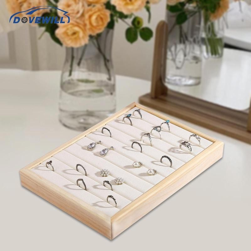 [Dovewill] เครื่องประดับออแกไนเซอร์สร้อยคอกล่องเก็บเครื่องประดับสําหรับตู้โชว์ร้านค้า
