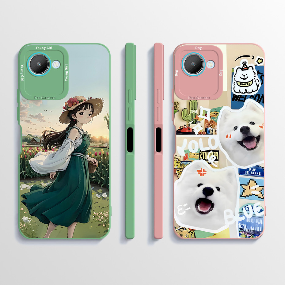 สําหรับrealme C30 RMX3581 C30S RMX3690 Narzo 50i Prime RMX3506 เคสโทรศัพท์ซิลิโคนอ่อนนุ่มTPUกันกระแทกพิมพ์ปกหลัง