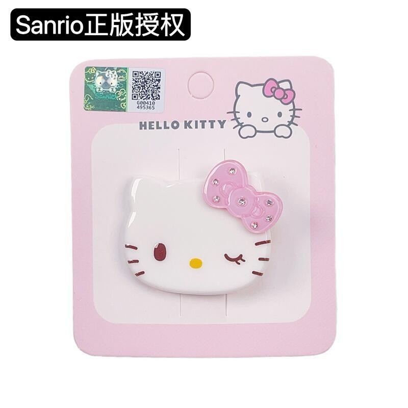 Sanrio Sanrio ของแท้ Hairpin Hello Kitty กิ๊บติดผมตุ๊กตาน่ารักสาวหัวใจ Bangs Clipped Hairpin 8108