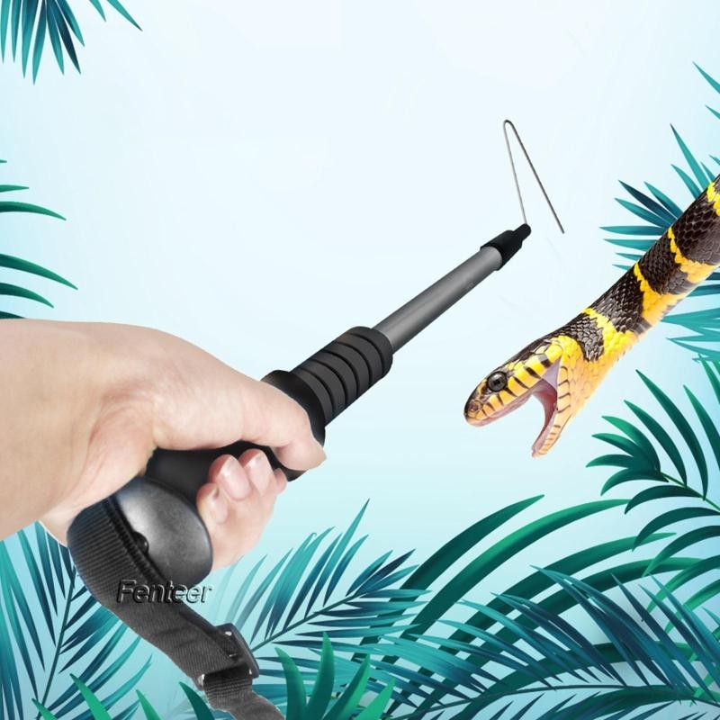 [ ตะของูและ Grabber Reptile Hook Stick สําหรับ Ball Python Corn Snake Pet Snake Snake Snake Rattlesn