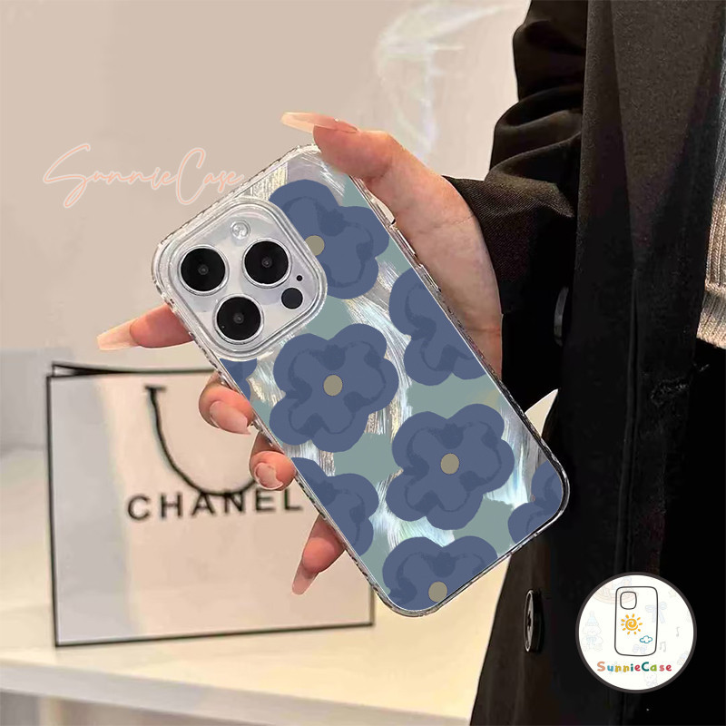 ดอกไม้ ที่สวยงาม การ์ตูนดูเดิลน่ารัก เข้ากันได้กับ เคสไอโฟนIPhone 13 16 15 14 12 11 Pro Max 8 6s 6 7 14 Plus X XS XR Max - รูปที่ 4