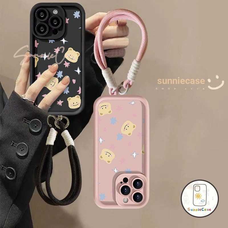 ดาราหมี ที่น่ารัก ดูเดิล กรณีRedmi 10A 12C 9A NFC 9 10 9C 10C 13C 9C 9T A1 12 Note 12 10 11 13 8 10s 11s Pro 9 POCO