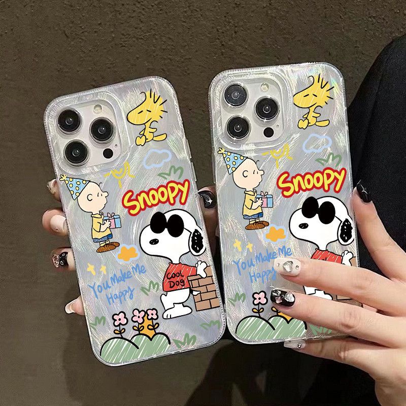 เคส Realme 12X 12 PRO PLUS 5G 11X 11 PRO PLUS 5G 10 4G 7I 5 5I 5S 6I 6 6S 7 8 PRO 8I 9I C17 Narzo 20 PRO Y0077S Snoopy hard Cover phone Case