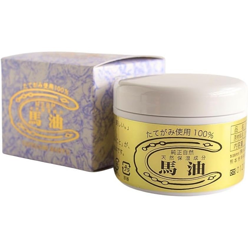 [Direct from JAPAN]Koyama Shoten Kumamoto Horse oil cream made from 100% horse oil mane, rosemary, 7