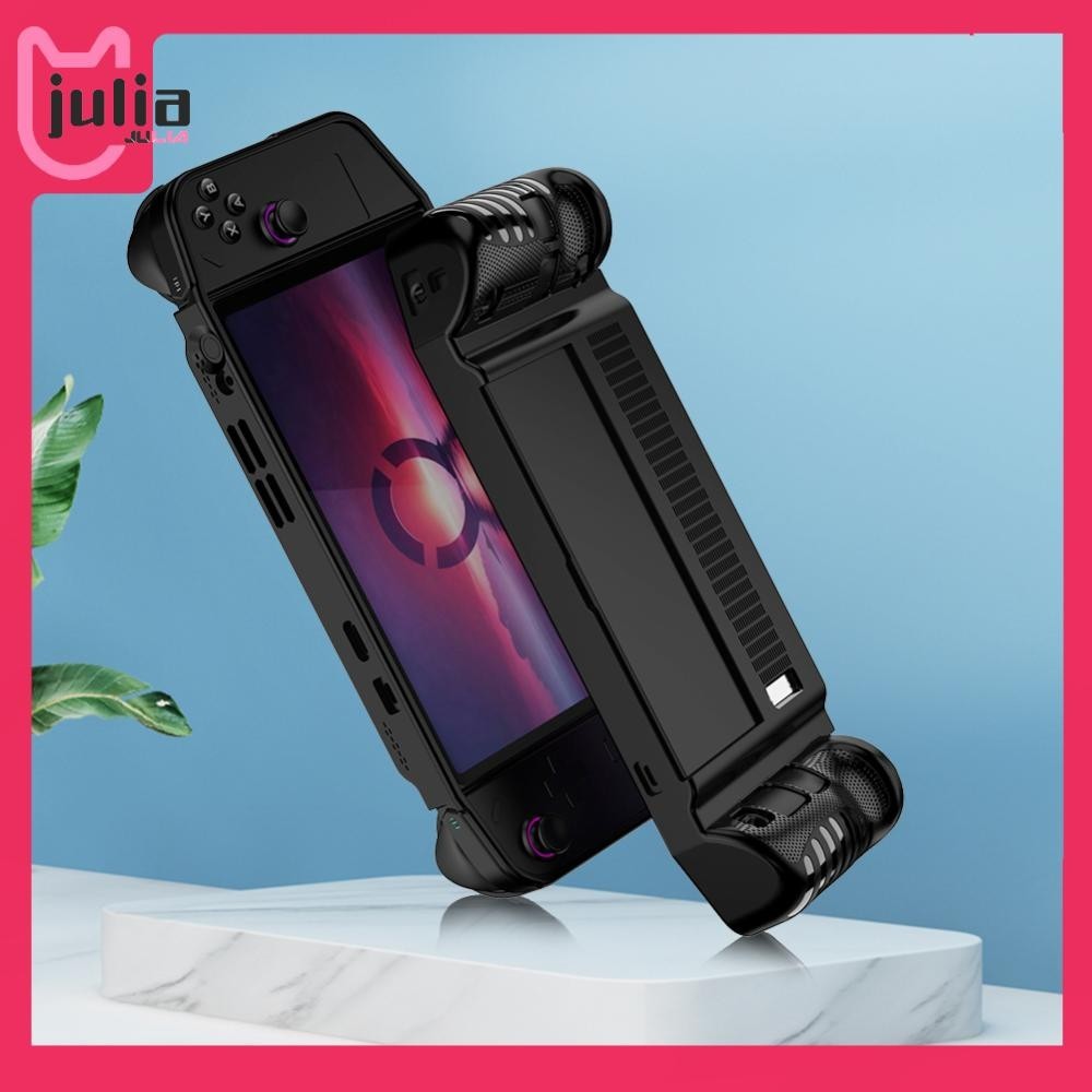 [Julia1.th] เคสป้องกัน TPU กันกระแทกพร้อมเคสคลุมขาตั้งสําหรับ Lenovo Legion Go