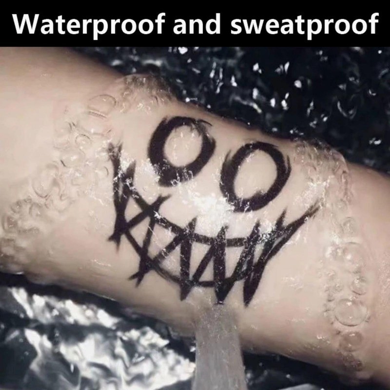 สติ๊กเกอร์รอยสัก กันน้ํา ติดทนนาน แขนสักปลอม รอยสักชั่วคราว - รูปที่ 5