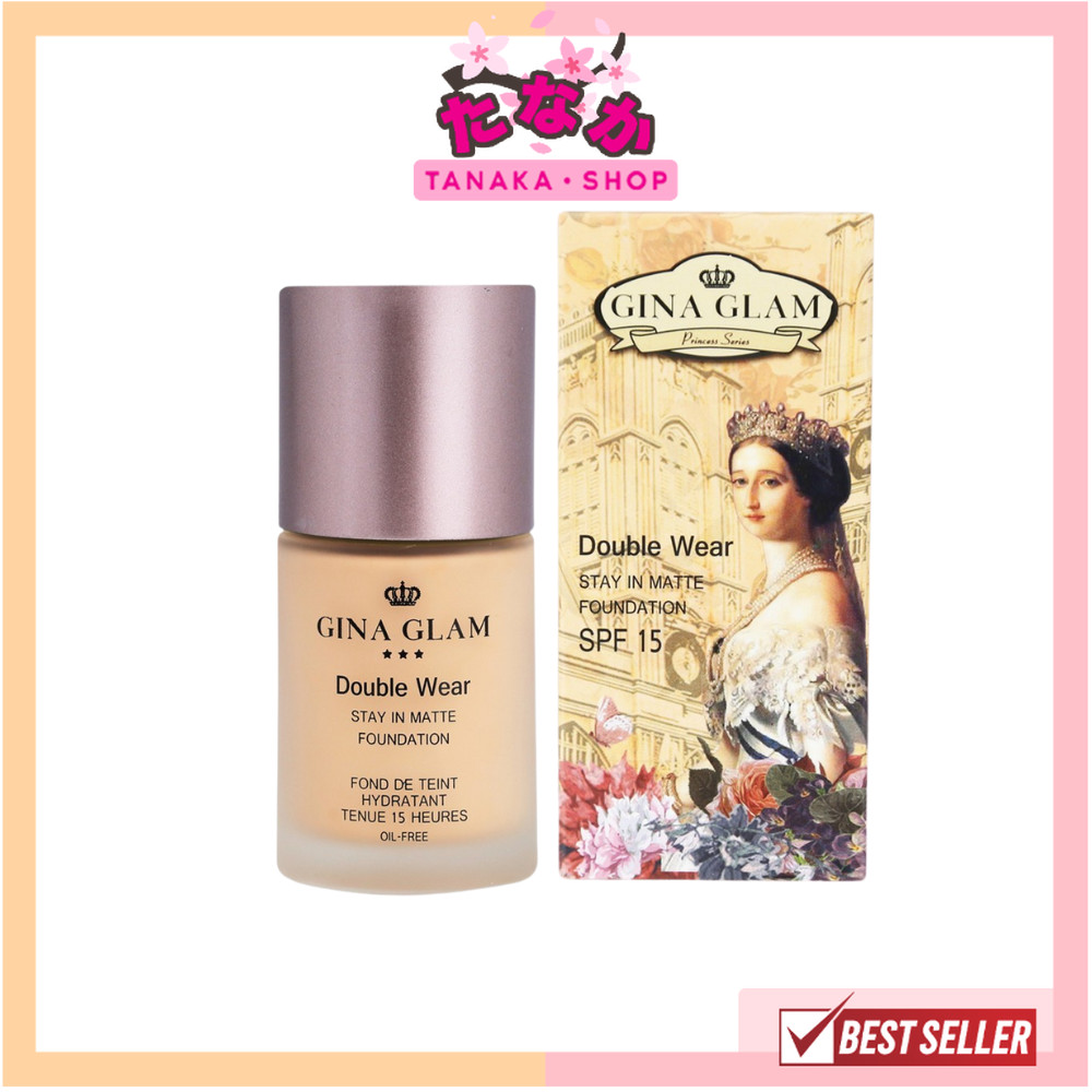 G45 Gina Glam Double Wear Stay In Matte foundation SPF 15 30 ml.