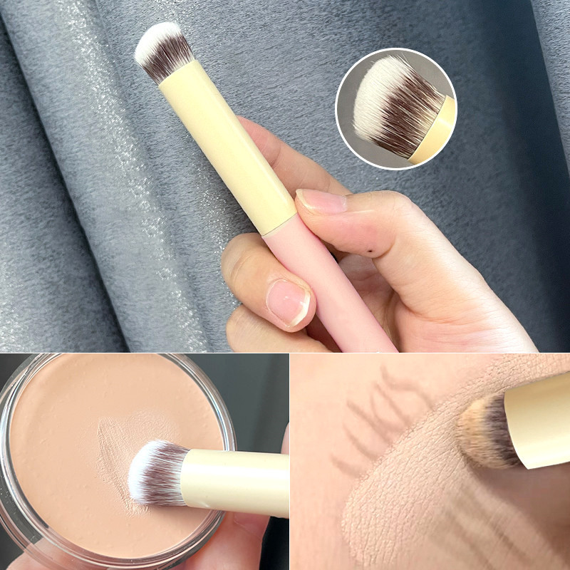 Ins แปรงแต่งหน้านุ่มแบบพกพา Lip Gloss Sticks Mult-functional Blusher เครื่องมือผู้หญิงสาวของขวัญอุปกรณ์