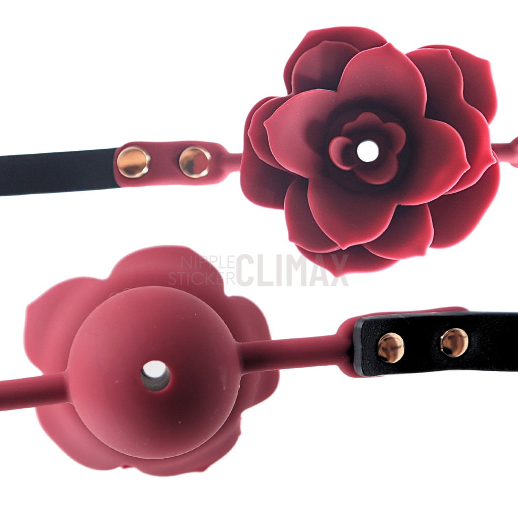 ซิลิโคนเปิดปาก GAG MOUTH อุปกรณ์บริหารปาก สายหนังเทียม #53 - รูปที่ 5