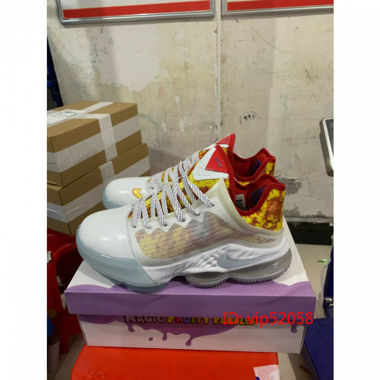 2023 NK Zoom LeBrown James Thirteenth 19 Low-Top Mens Sports Shoes Basketball Shoes Fruit Oatmeal