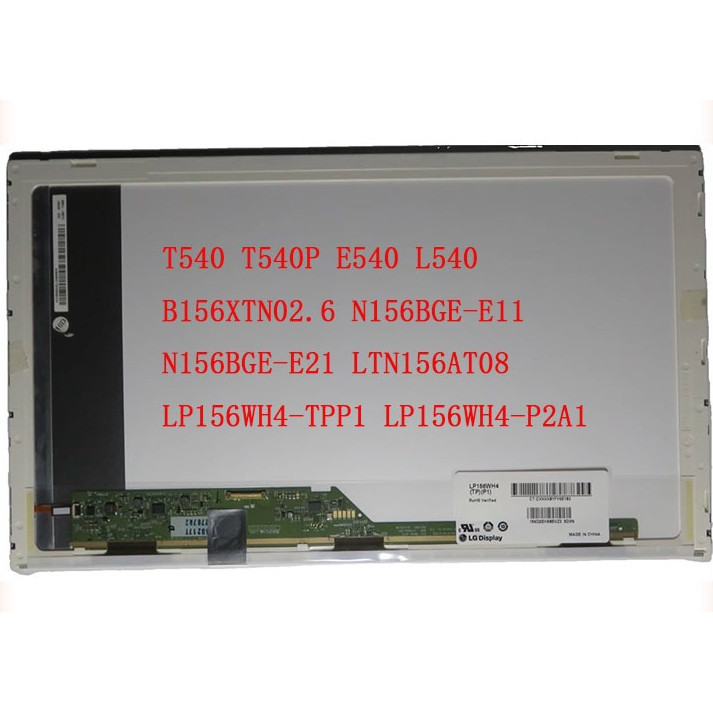 15.6 Lenovo T540 t540p E540 l540 b156xtn02.6 N156BGE-E11 ltn156at08 N156BGE-E21 LP156WH4-TPP1 จอแสดง