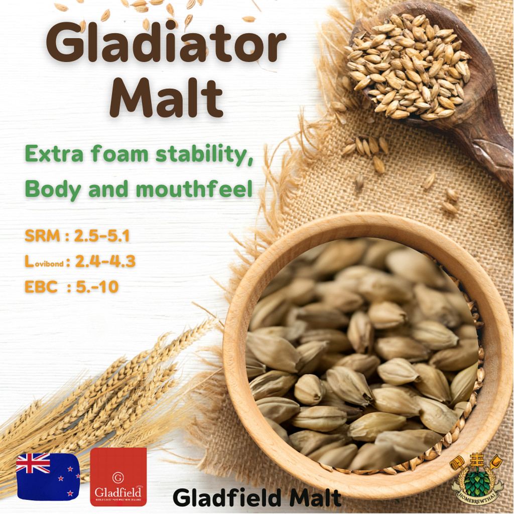 Gladiator Malt/CaraPils/Dextrin Malt (Gladfield)