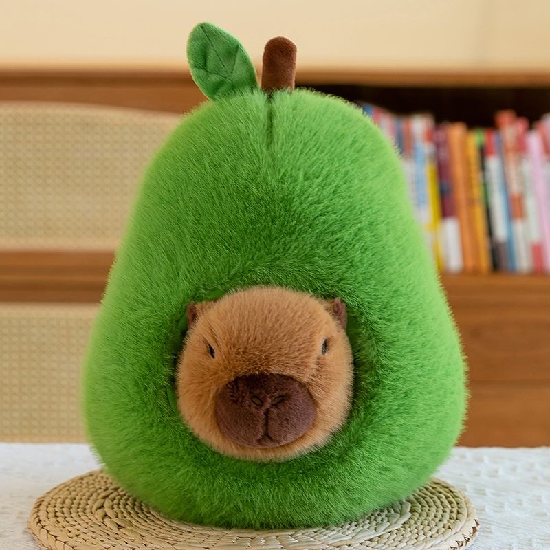 อินเทอร์เน็ตคนดังอะโวคาโด คาปิบาลา ตุ๊กตาของเล่นตุ๊กตาน่ารักของขวัญวันเกิด