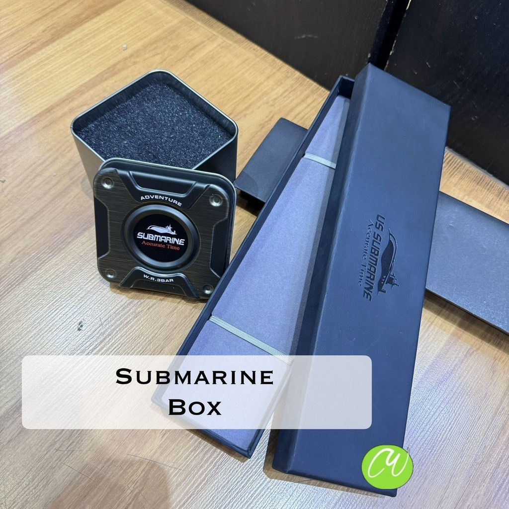 [TIN BOX] US SUBMARINE OFFICIAL METAL BOX