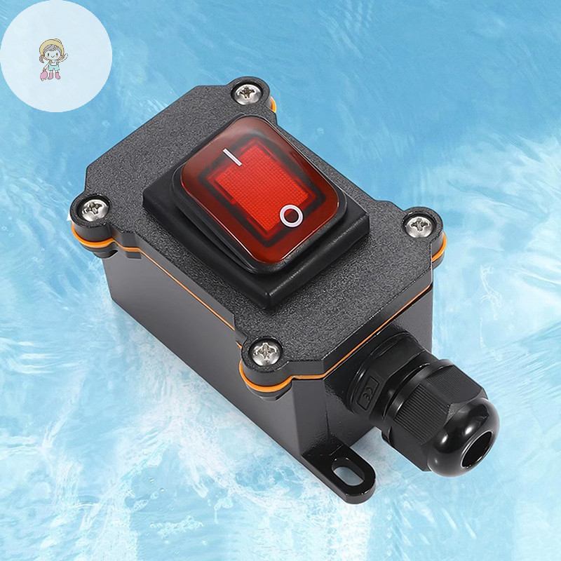 Fot สวิตช์อินไลน์กันน้ํา IP67 สวิตช์อินไลน์กันน้ํา 12-24 V/220 V DC 25A High Current Power สวิตช์กันน้ํา TH