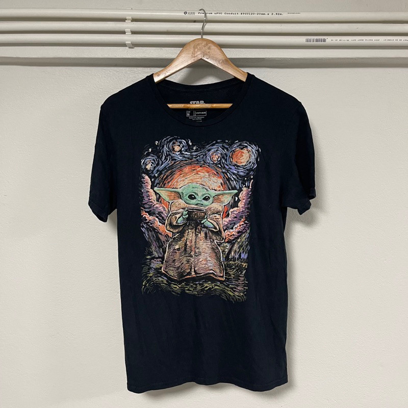 2024 การจัดส่งที่รวดเร็วเสื้อมือสอง Star Wars - Yoda Van gogh