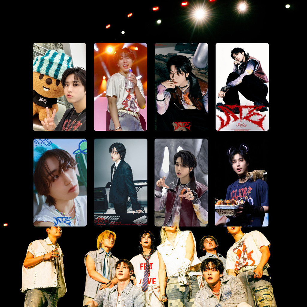 7-10pcs STRAY KIDS Lomo Cards ATE Album ODDINARY GO LIFE Photocards HYUNJIN BANGCHAN LEE KNOW CHANBI