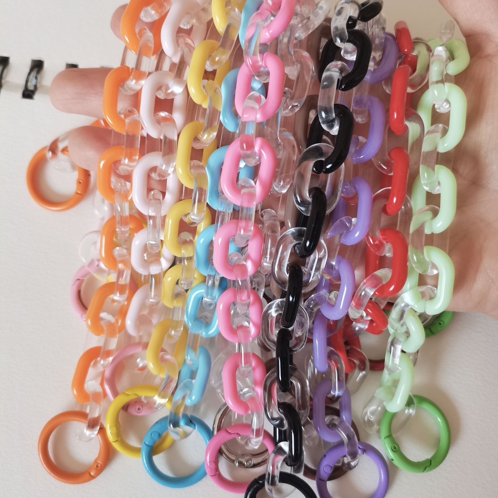 🌈พร้องส่ง🌈สายคล้อง Baby Three สายคล้องกระเป๋า พวงกุญแจ ลูกปัด สายห้อยตุ๊กตา Kimmon Fruit V4