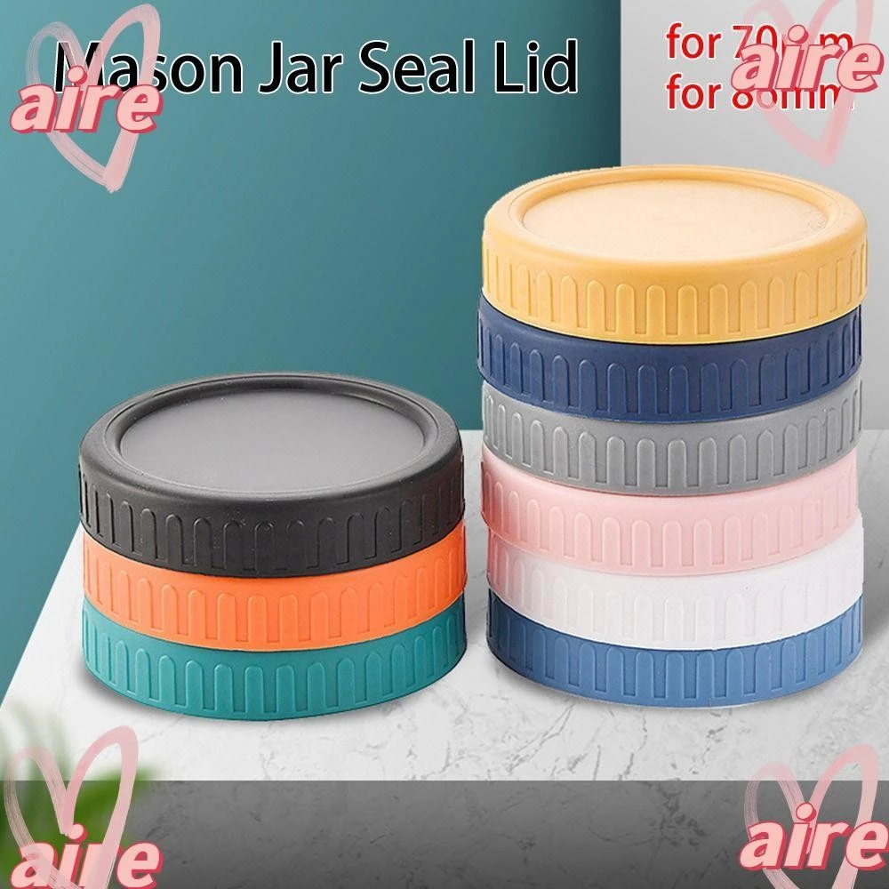 Aire1 ฝาปิด Mason Jar ปากกว้าง 6 ชิ้น