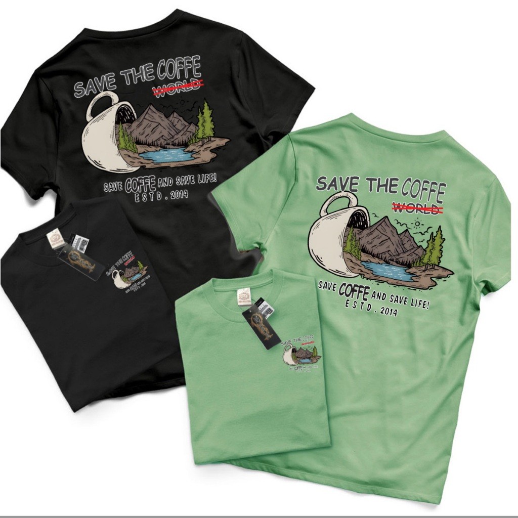 เสื้อยืด FF SCREEN-PRINTED FRONT AND BACK CAN BE WORN UNISEX 002