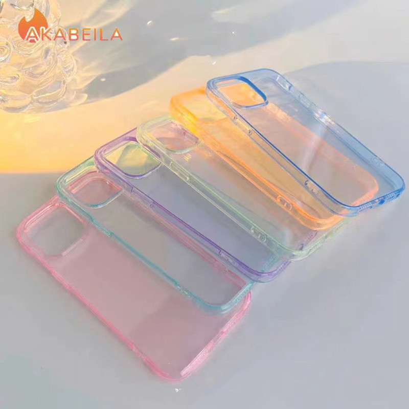 เคสใส TPU for IPhone 11 12 13 14 15 Pro Max Xs Max XR 6 7 8 Plus SE 2020 Cover Case