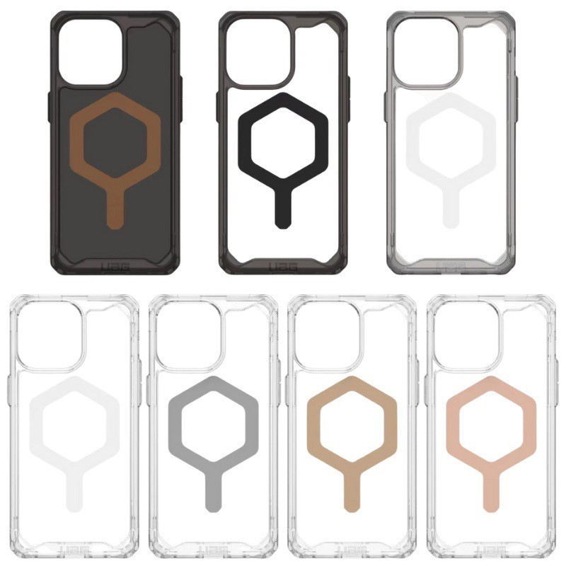 Uag PLYO Magnetic Case สําหรับ iPhone16 iPhone15 iPhone14 plus / iPhone 16 15 14 Pro Max โปร่งใสกันกระแทก Mione Clear iPhone Cover