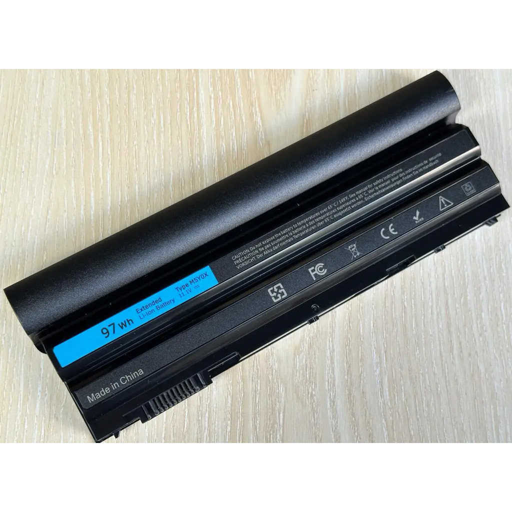 9000mAh M5Y0X แบตเตอรี่แล็ปท็อป for DELL Latitude E6420 E6520 E5420 E5520 E6430 E5530 E5430 71R31 NH