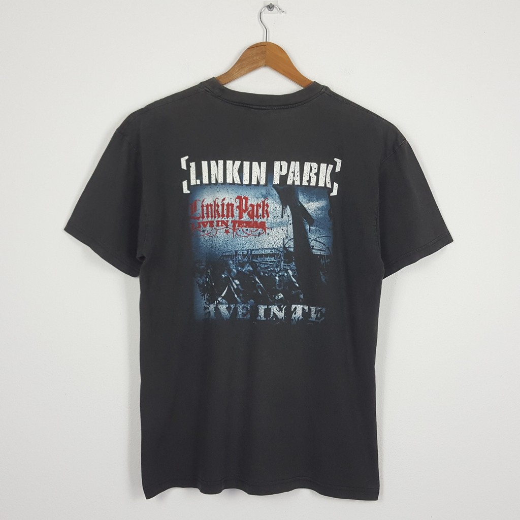 NEW เสื้อยืด Linkin Park Rock Band วงร็อค เสื้อยืดสไตล์ใหม่ Hot ผ้าฝ้าย 100% band T-shirt ราคา ถูกที่สุด ดีลบีเคเค แกลเลอรีภาพที่ 2