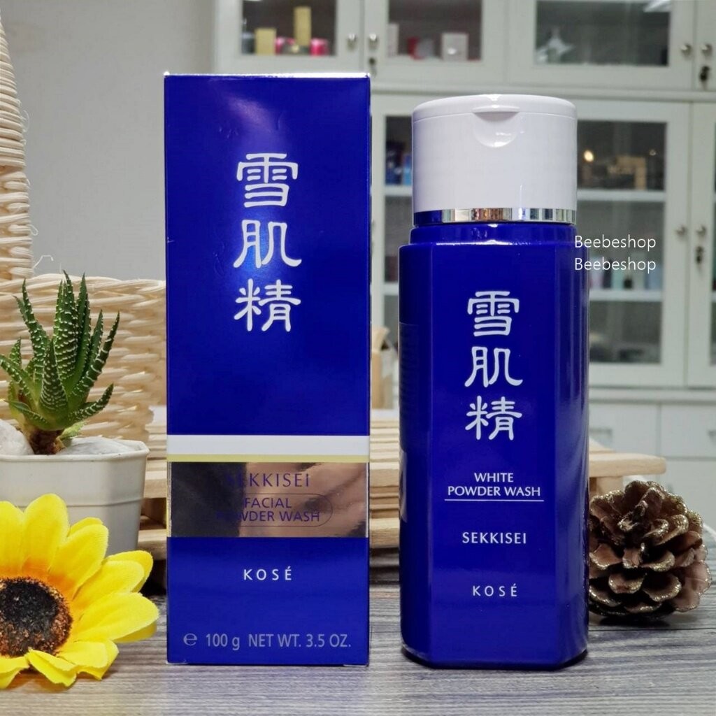 Kose Sekkisei Facial Powder Wash 100g ผลิต 11/2023 ผงแป้งทำความสะอาดผิวหน้า
