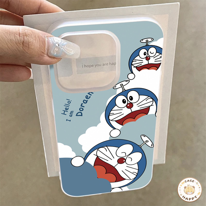 ลายการ์ตูนโดเรมอนสุดน่ารัก ทกซิลิโคนเคสแข เคสIPhone 7Plus 11 13 12 15 14 Pro Max 8 157 Plus XR XS X MAX SE 2020