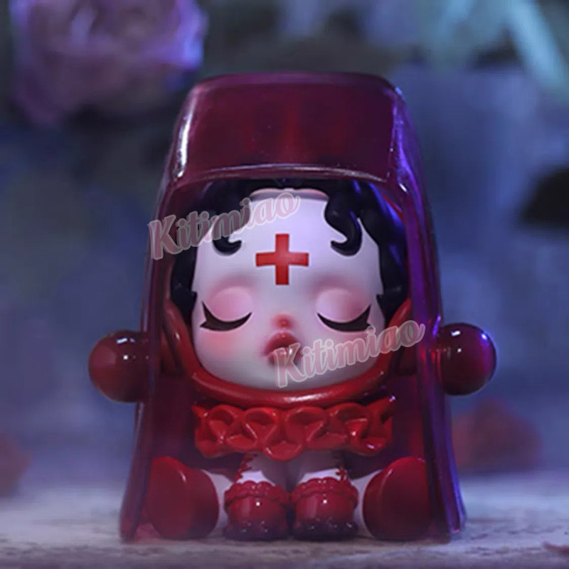 Kitimiao Pop Mart Skullpanda Jungle Castle Bloody Jazz Blind Box Doll Gift
