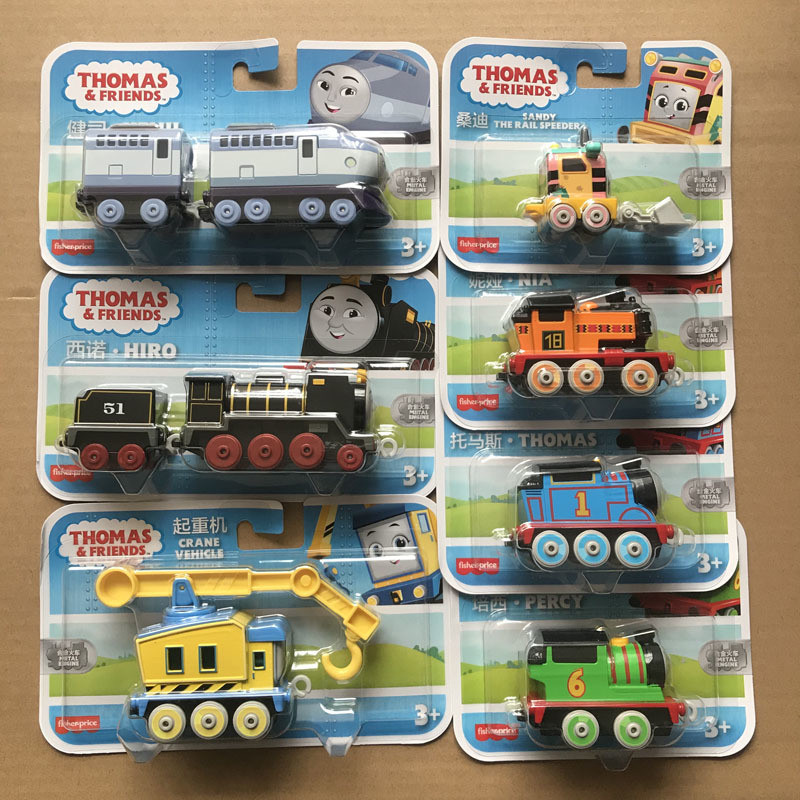 Thomas Track Master Series รถไฟโลหะผสมรุ่น Edward Gordon Percy Toby James GCK93