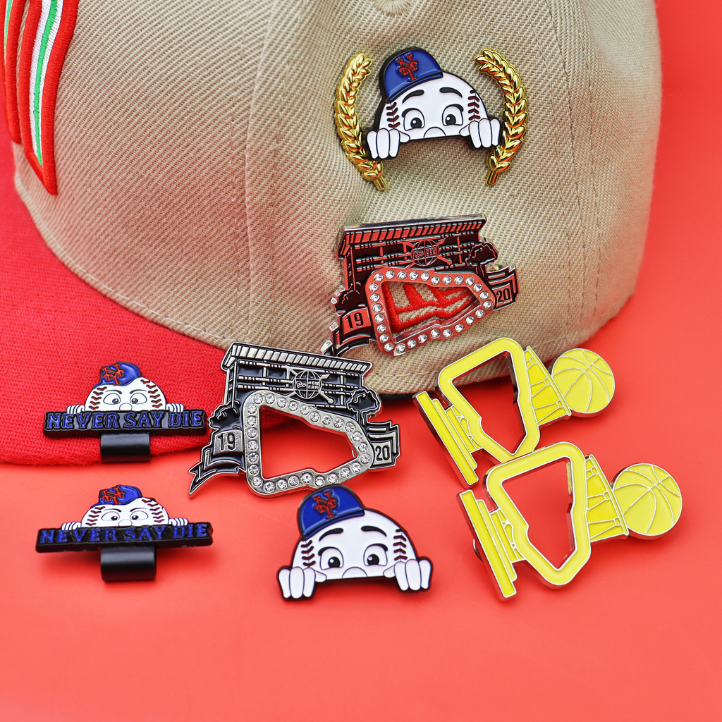 New Mexican Metal New Era Hat Ornaments Enamel Badge Painted Pins Hat Pins HLCU